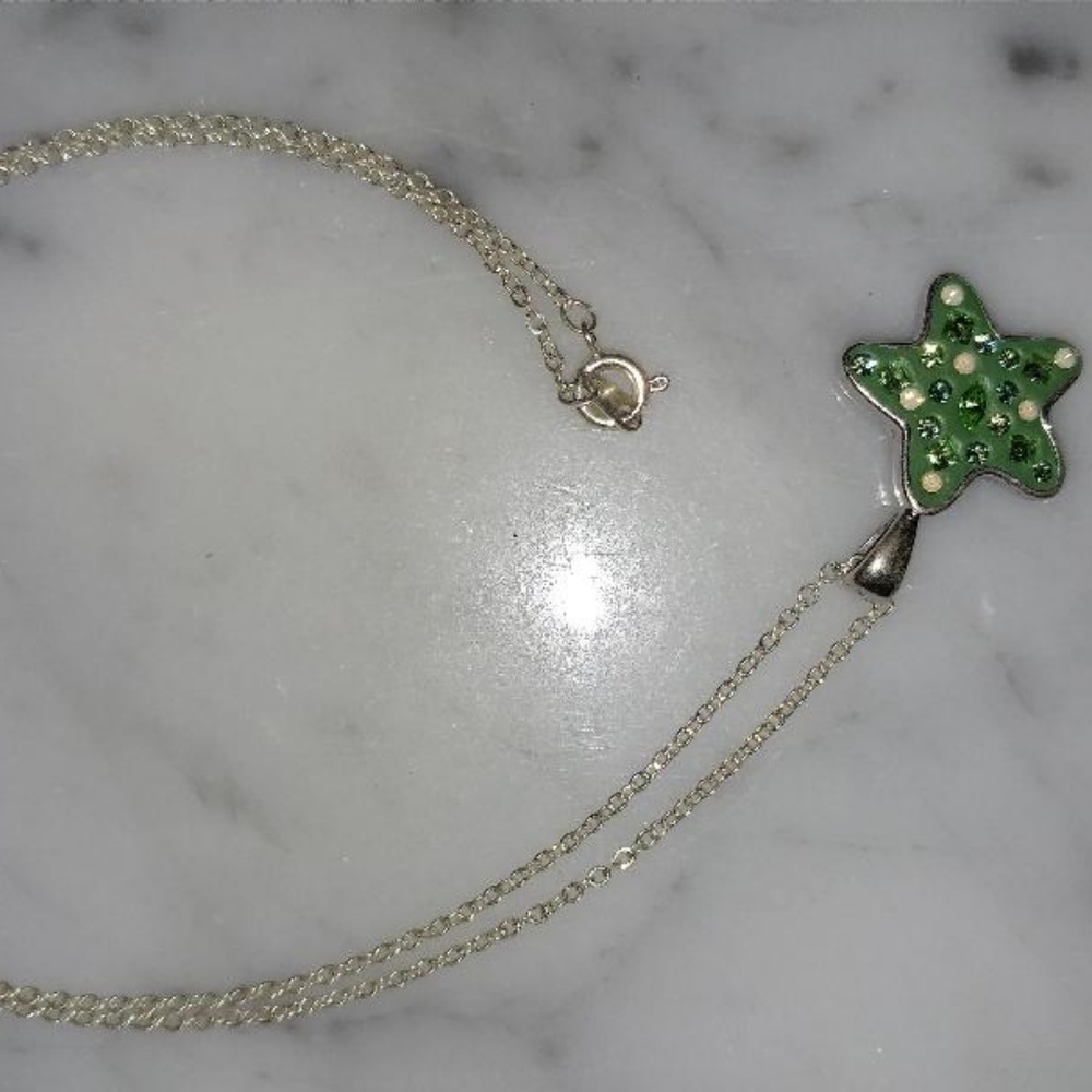 Sterling Silver Starfish Necklace